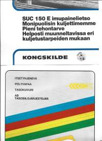 Tasokuivuri/ AB Jensen ja Imupainelietso/ Konskilde tuote-esite 2 kpl erä