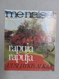 Me Naiset 1971 nr 29, 21.7.1971, Suvi &quot;Luk&quot; Lukkarinen Amerikassa, Hannu Taanila, Kalajoki &amp; Hailuoto, Taidenäyttely Mukkulan kartano, Mrs. Aline Saarinen, ym.