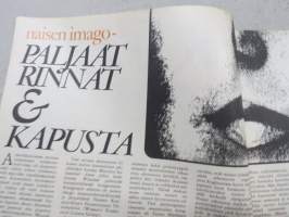 Me Naiset 1971 nr 29, 21.7.1971, Suvi &quot;Luk&quot; Lukkarinen Amerikassa, Hannu Taanila, Kalajoki &amp; Hailuoto, Taidenäyttely Mukkulan kartano, Mrs. Aline Saarinen, ym.