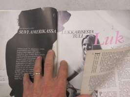 Me Naiset 1971 nr 29, 21.7.1971, Suvi &quot;Luk&quot; Lukkarinen Amerikassa, Hannu Taanila, Kalajoki &amp; Hailuoto, Taidenäyttely Mukkulan kartano, Mrs. Aline Saarinen, ym.