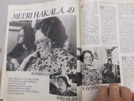 Me Naiset 1971 nr 29, 21.7.1971, Suvi &quot;Luk&quot; Lukkarinen Amerikassa, Hannu Taanila, Kalajoki &amp; Hailuoto, Taidenäyttely Mukkulan kartano, Mrs. Aline Saarinen, ym.