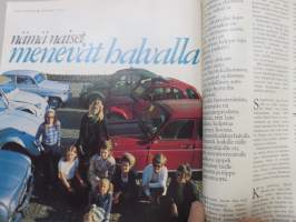 Me Naiset 1971 nr 29, 21.7.1971, Suvi &quot;Luk&quot; Lukkarinen Amerikassa, Hannu Taanila, Kalajoki &amp; Hailuoto, Taidenäyttely Mukkulan kartano, Mrs. Aline Saarinen, ym.