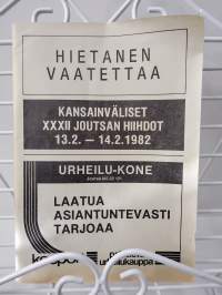 Kansainväliset XXXII Joutsan hiihdot 1982