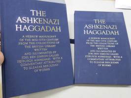 The Ashkenazi Haggadah -faksimile ja selitystekstit; Neuvostojuutalaisten Liiton puheenjohtajan (Morris Abram) omisteella Suomen hallitukselle ja kansalle, 26.5.1988