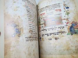 The Ashkenazi Haggadah -faksimile ja selitystekstit; Neuvostojuutalaisten Liiton puheenjohtajan (Morris Abram) omisteella Suomen hallitukselle ja kansalle, 26.5.1988