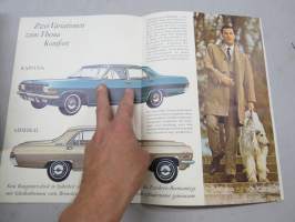 Opel Kapitän, Admiral, Diplomat V8 - Die Grossen Drei von Opel -myyntiesite, saksankielinen