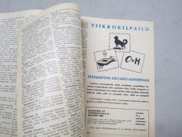 Viikonloppu 1965 nr 21 -ajanvietelehti -magazine