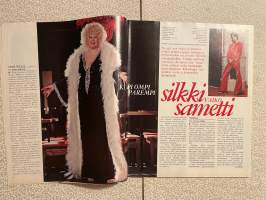 Me Naiset 1976 nro 3 ilmestynyt 15.1.1976, Salomon, Katri Helena, Anneli Sistonen, Jukka Kuoppamäki ja Tapani Kansa koreana kavalla, Judi  Garland osa II