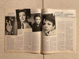 Me Naiset 1976 nro 3 ilmestynyt 15.1.1976, Salomon, Katri Helena, Anneli Sistonen, Jukka Kuoppamäki ja Tapani Kansa koreana kavalla, Judi  Garland osa II