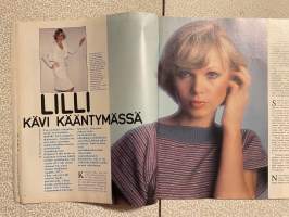 Me Naiset 1976 nro 5 ilmestynyt 29.1.1976,  Lilli Kaipainen, Muoti, ravintola Kappeli, Marlene Dietrich osa I