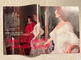 Me Naiset 1976 nro 20, ilmestynyt 13.5.1976, Tamara Lund, äitini Martta  Salmela-Järvinen, presidentin hovikuvaajat
