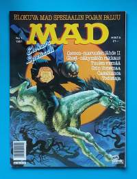 Suomen Mad 1/1991 - Elokuva Mad spesiaalin paluu  (Sarjakuvat, sarjakuvalehdet,  albumi, sopiva keräilykappaleeksi )