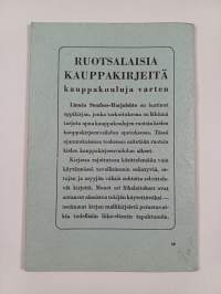 Ruotsin kielen kauppakirjeenvaihdon käännösharjoituksia