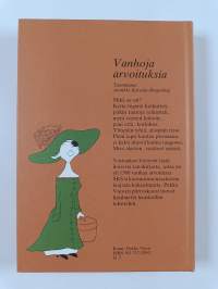 Vanhoja arvoituksia