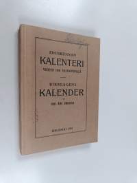 Eduskunnan kalenteri vuoden 1931 valtiopäivillä = Riksdagens kalender vid 1931 års riksdag