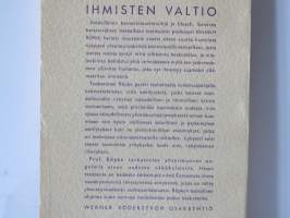 Ihmisten valtio - Yhteiskunta-ja talouselämän uudistuksen peruskysymyksiä