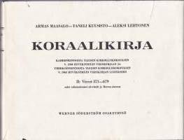 Koraalikirja I+II, 1978. I: Virret 1-370. II: Virret 371-679