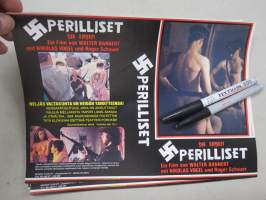 Perilliset (Die Erben) -alkuperäinen VHS-kasetin kansipaperi