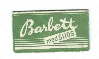 Barlett - partateräkääre sisällä partaterä