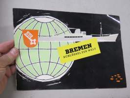 Bremen - Schlüssel der Welt -sataman ja sen toimintojen esittelykirja, erittäin runsas kuvitus