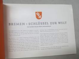Bremen - Schlüssel der Welt -sataman ja sen toimintojen esittelykirja, erittäin runsas kuvitus