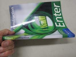 Enter - Construction -englanninkieltä rakennusalan ammatti- / työtehtäviin, oppikirja