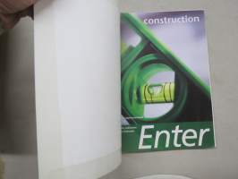 Enter - Construction -englanninkieltä rakennusalan ammatti- / työtehtäviin, oppikirja