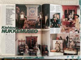 Kotiliesi 1983 nr 24 joulukuu / joulunumero, muotikuvissa Anne Pohtamo, Toini Sanila kolttatilan emäntä, kiehtova nukkemuseo Mon Plaisir