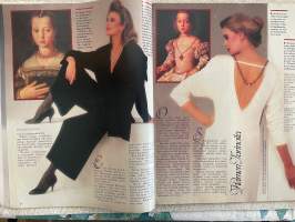 Kotiliesi 1983 nr 24 joulukuu / joulunumero, muotikuvissa Anne Pohtamo, Toini Sanila kolttatilan emäntä, kiehtova nukkemuseo Mon Plaisir