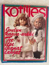 Kotiliesi 1981 nr 21, Pelkosenniemen Suvannon kylä, hyvä maljakko, kaava-arkki