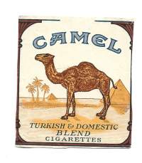 Camel  - tupakkaetiketti