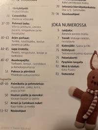 Suuri Käsityö 2012 nr 9, Arnen ja Carloksen neulenukke, kaava-arkki