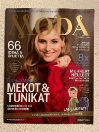 Moda 2013 nr 10, sisältää kaava-arkin