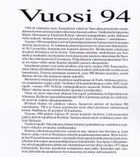 Vuosikirja 1995 (Suomen ja maailman tapahtumat 1994)