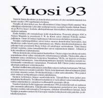 Vuosikirja 1994 (Suomen ja maailman tapahtumat 1993)
