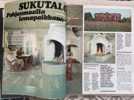 Kotiliesi 1980 nr 19, sukutalo lomapaikkana - Pesola talo (Soini), Huttulan hirviherkut