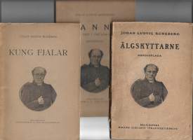 Kung Fjalar 1927, Hanna 1942 ja ÄLgskyttare 1921/ Runeberg, Johan Ludvig,   WSOY
