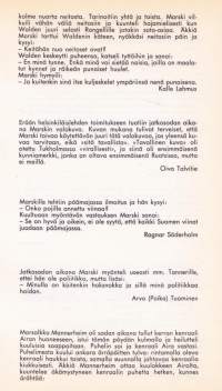 Presidenttikaskut - kaskuja ja tarinoita tasavallan kahdeksasta päämiehestä. 1961. 5.p.