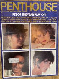 Penthouse 1981 nr 6 -aikuisviihdelehti / adult graphics magazine