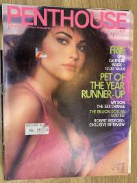 Penthouse 1980 nr 12 -aikuisviihdelehti / adult graphics magazine