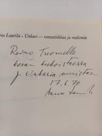 Unkari - romantiikkaa ja realismia (signeerattu, tekijän omiste)