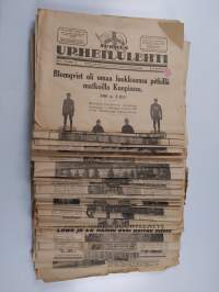 Suomen urheilulehti 1928 No 1, 29-30, 32, 38-47, 49-54, 56-63, 73, 79 ,83-89
