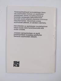 Sairaanhoitajan oikeudet ja velvollisuudet 12. elokuuta 1949 tehtyjen Geneven sopimusten mukaan