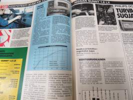 Tuulilasi 1987 nr 8 - koeajossa Dodge 600, kestotestissä Nissan Sunny 1,6 LX