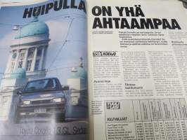 Tuulilasi 1987 nr 9 - koeajossa uusi Toyota Corolla 1.3 GL Sedan, Mitsubishi Colt, dieselpakettiautot