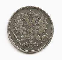 25 penniä  1897 hopeaa