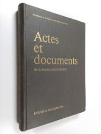 Actes et documents de la session extraordinaire 13 au 26 avril 1966 - exécution des jugements