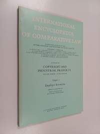 International encyclopedia of comparative law, Vol. 14 - Copyright and industrial property