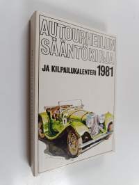 Autourheilun sääntökirja ja kilpailukalenteri 1981