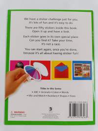 ABC sticker book